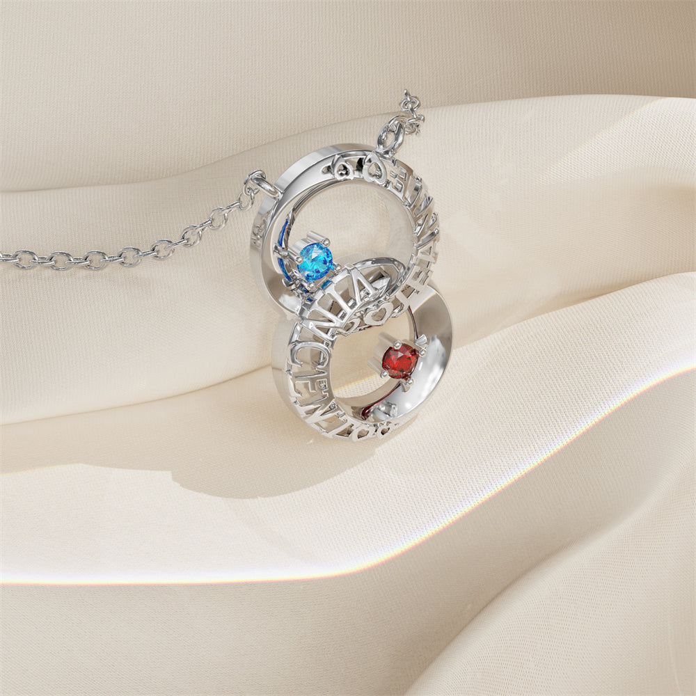 Custom 3D Jewelry Circle Necklace