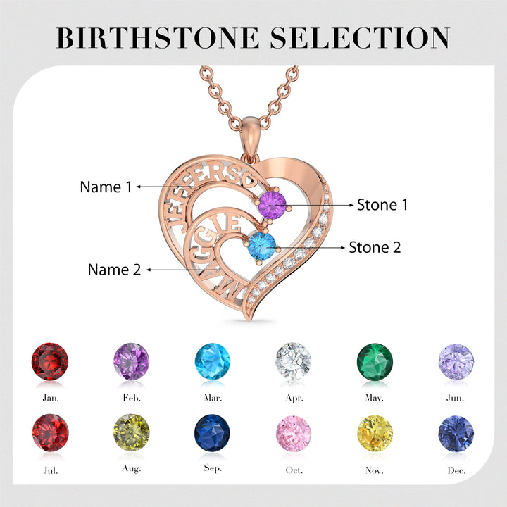 Custom 3D Jewelry Heart Necklace