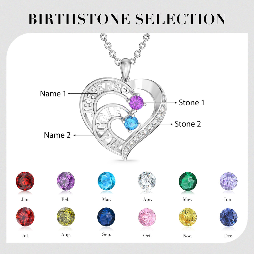 Custom 3D Jewelry Heart Necklace