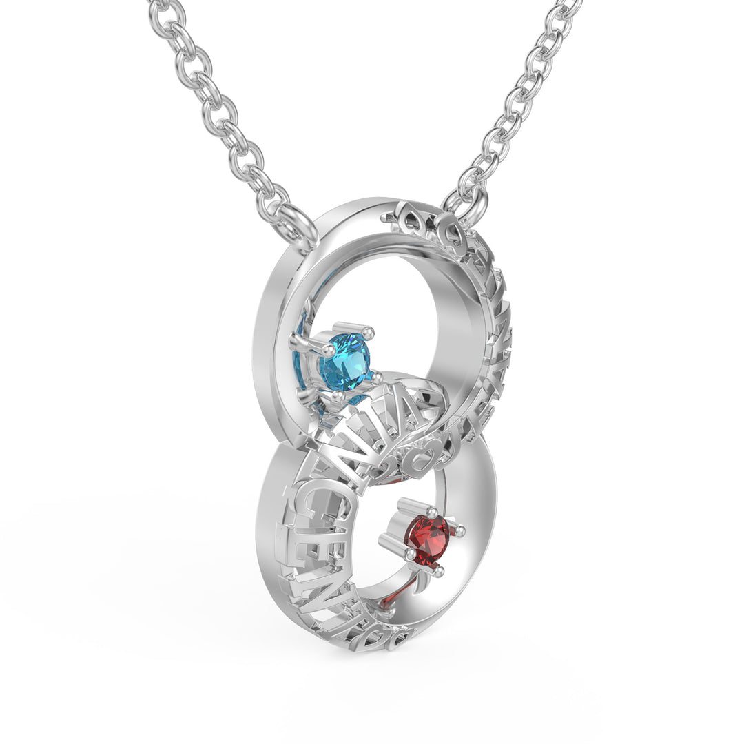 Custom 3D Jewelry Circle Necklace