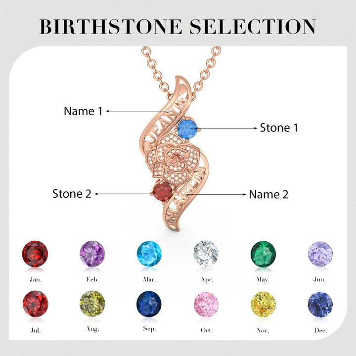 Custom 3D Jewelry Flower Necklace