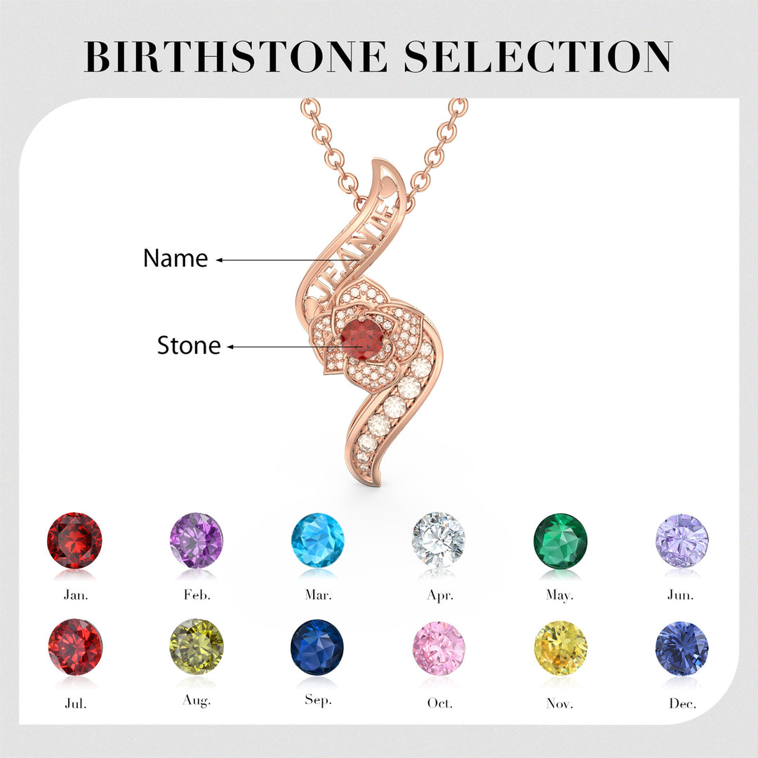 Custom 3D Jewelry Flower Necklace