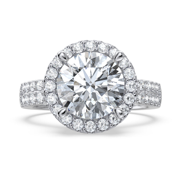 Custom 3D Silver Wedding Ring