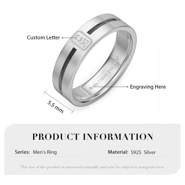 Custom 3D Wedding Couple Ring