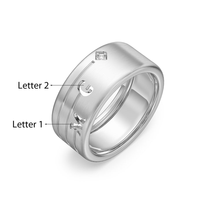 Custom 3D Jewelry Couple Ring