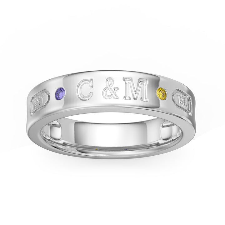 Custom 3D Jewelry Couple Ring