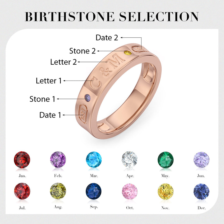 Custom 3D Jewelry Couple Ring