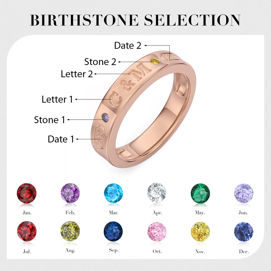 Custom 3D Jewelry Couple Ring