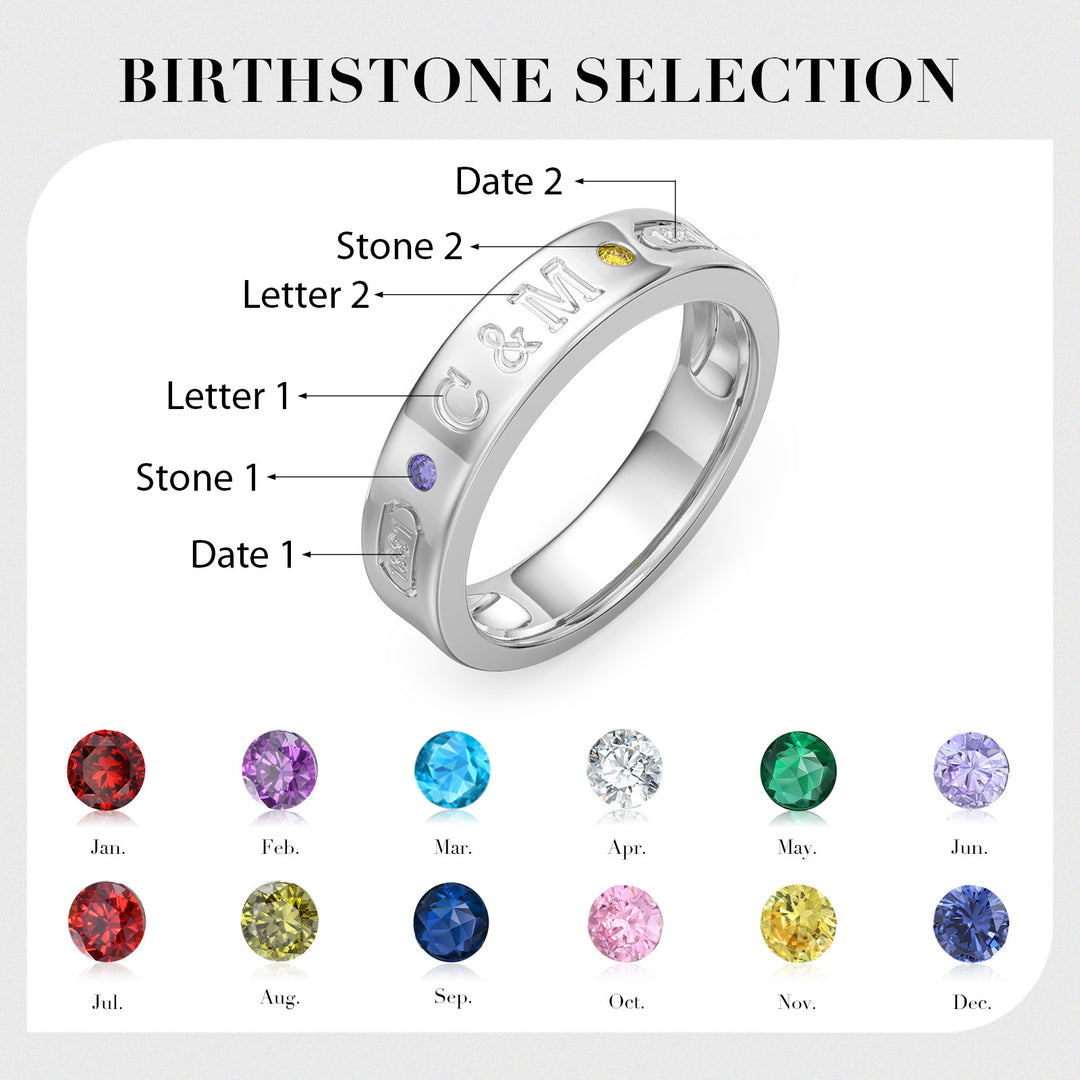 Custom 3D Jewelry Couple Ring