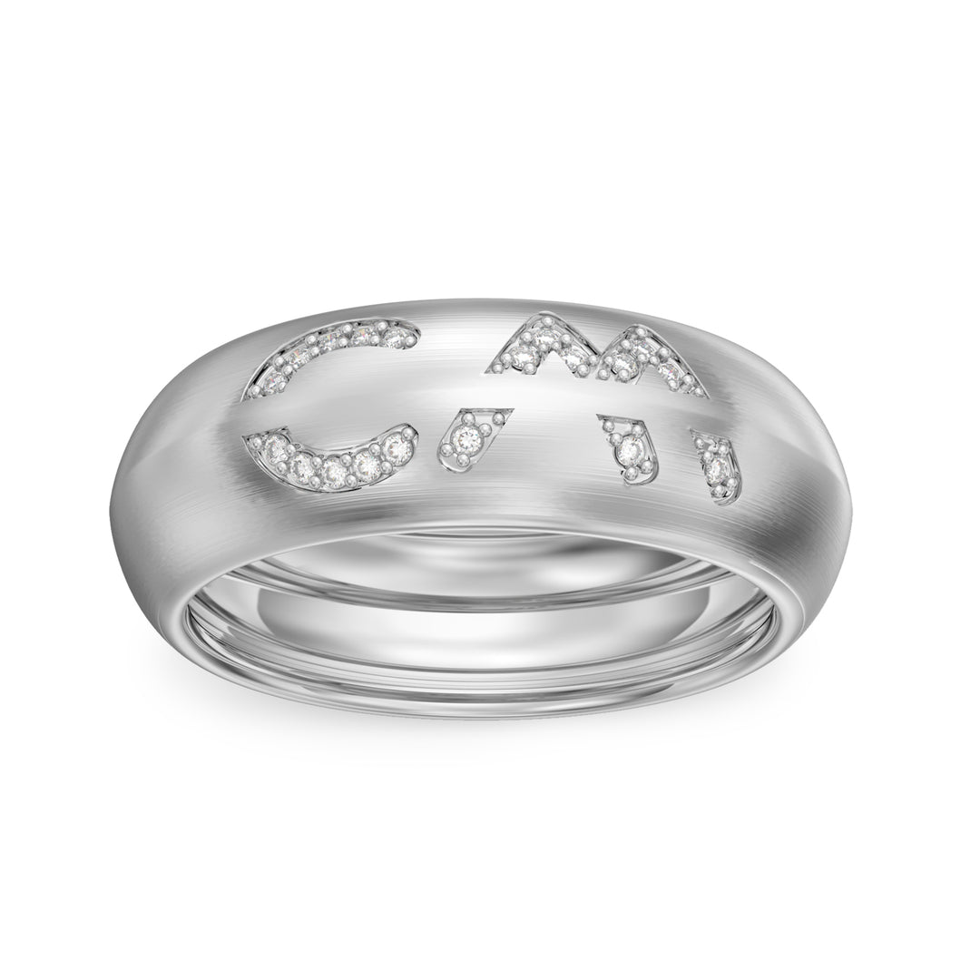 Custom 3D Jewelry Couple Ring