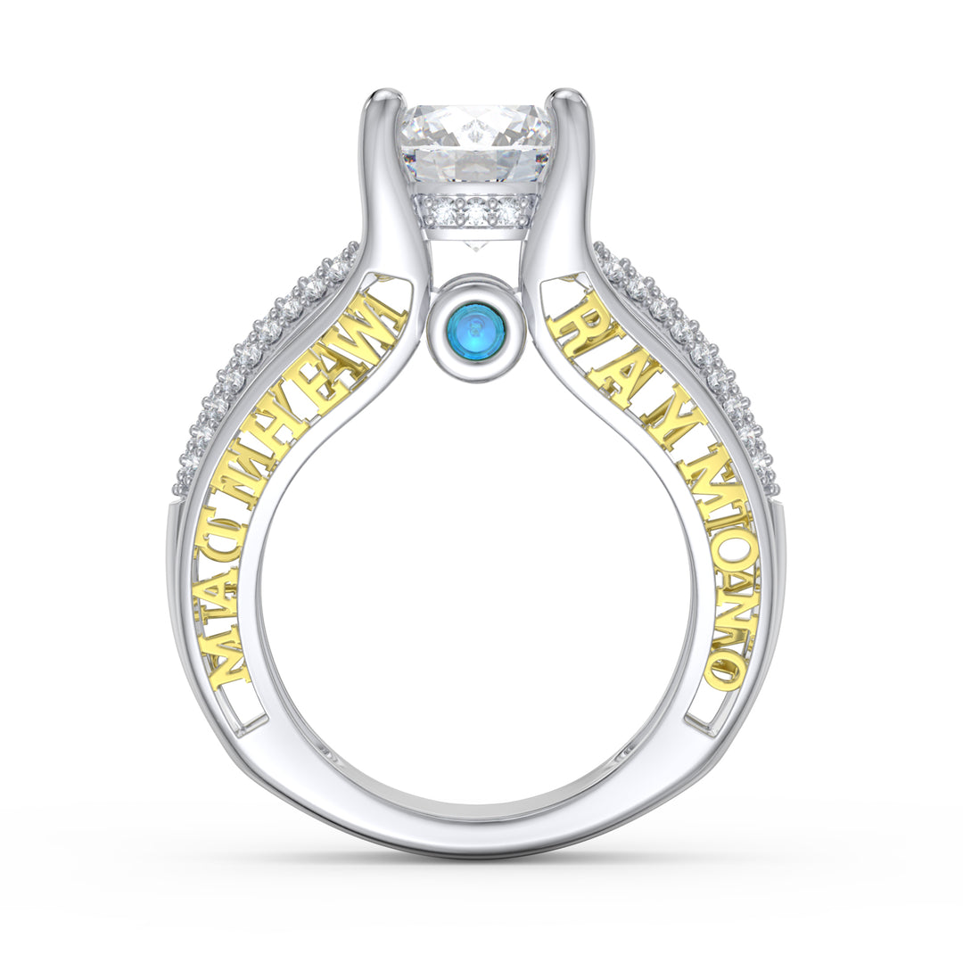 Custom 3D Jewelry Wedding Ring
