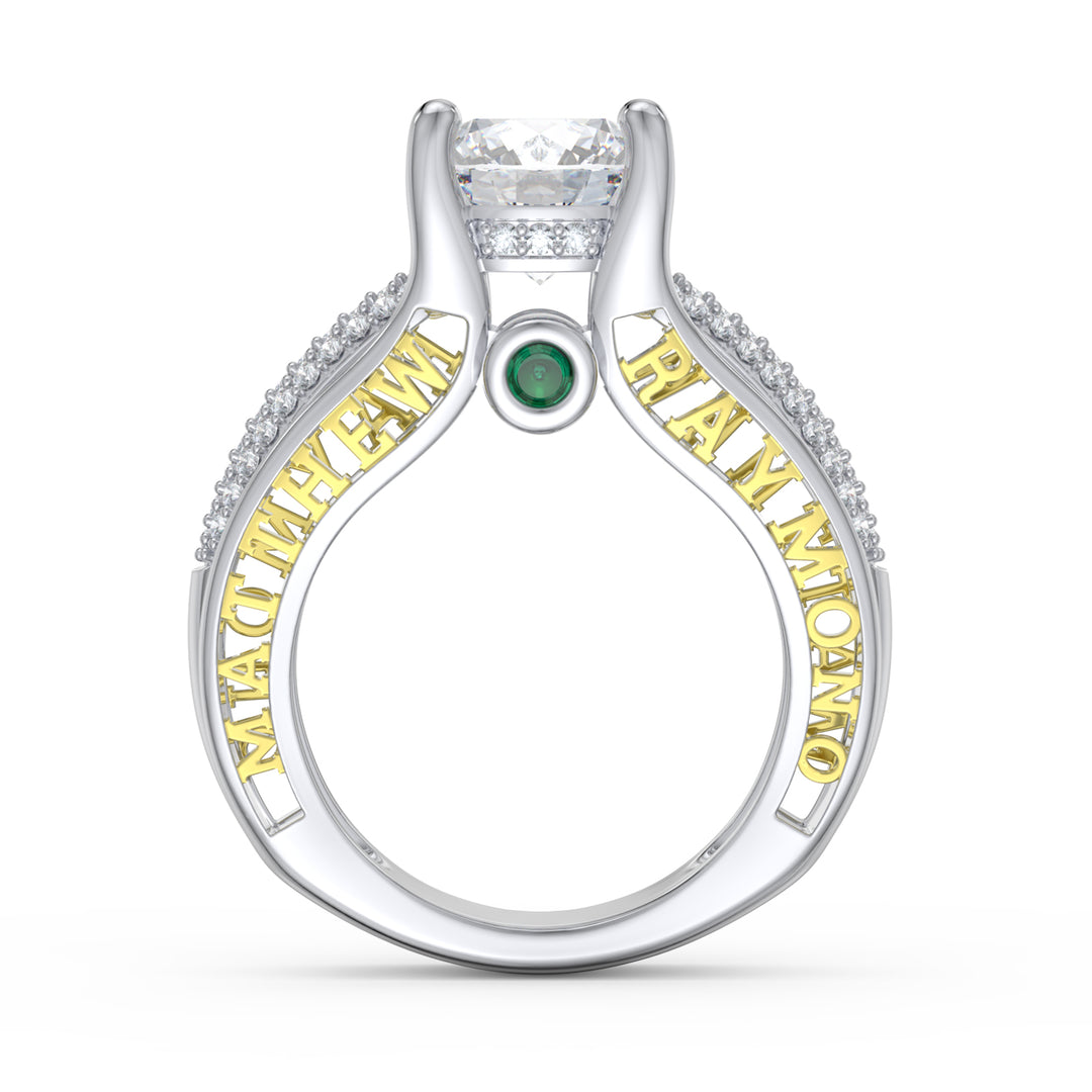 Custom 3D Jewelry Wedding Ring