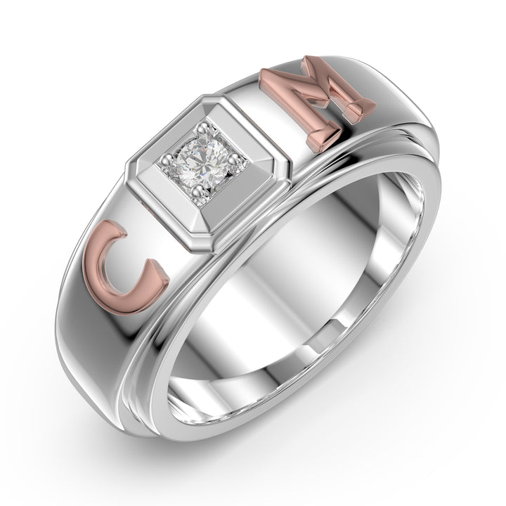 Custom 3D Jewelry Couple Ring
