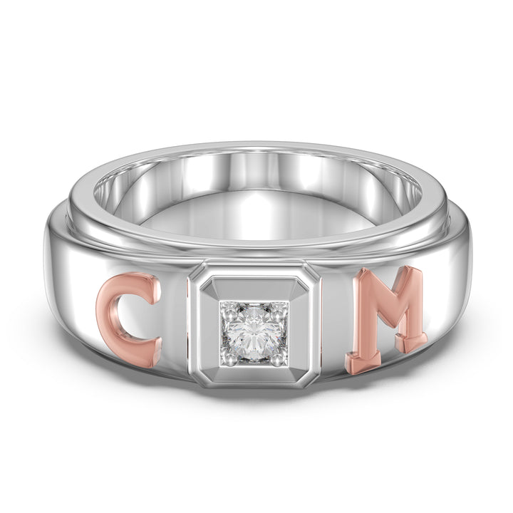 Custom 3D Jewelry Couple Ring