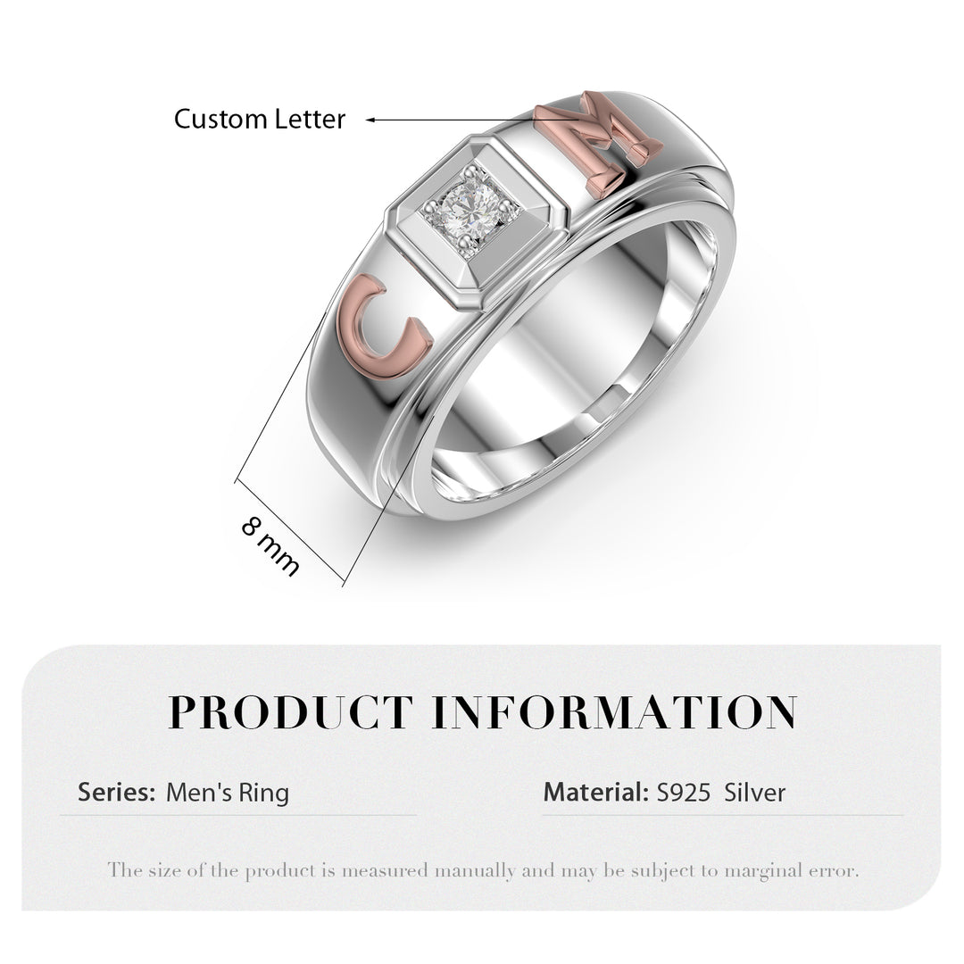 Custom 3D Jewelry Couple Ring