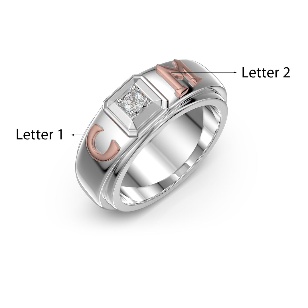 Custom 3D Jewelry Couple Ring