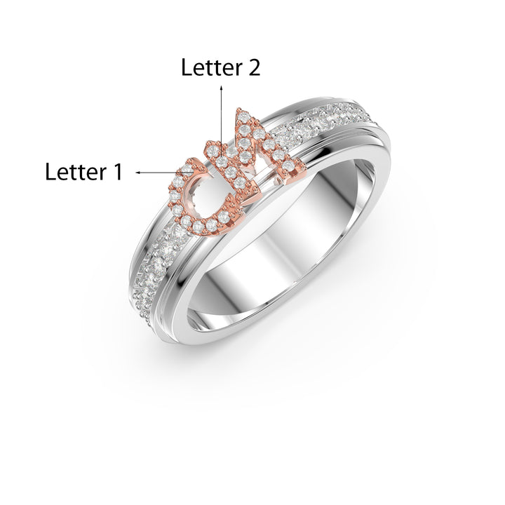 Custom 3D Jewelry Couple Ring