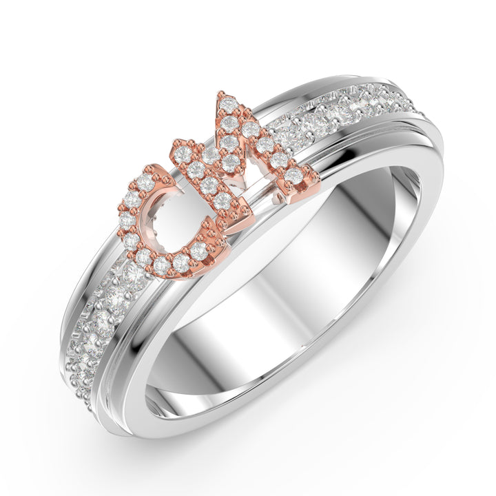Custom 3D Jewelry Couple Ring