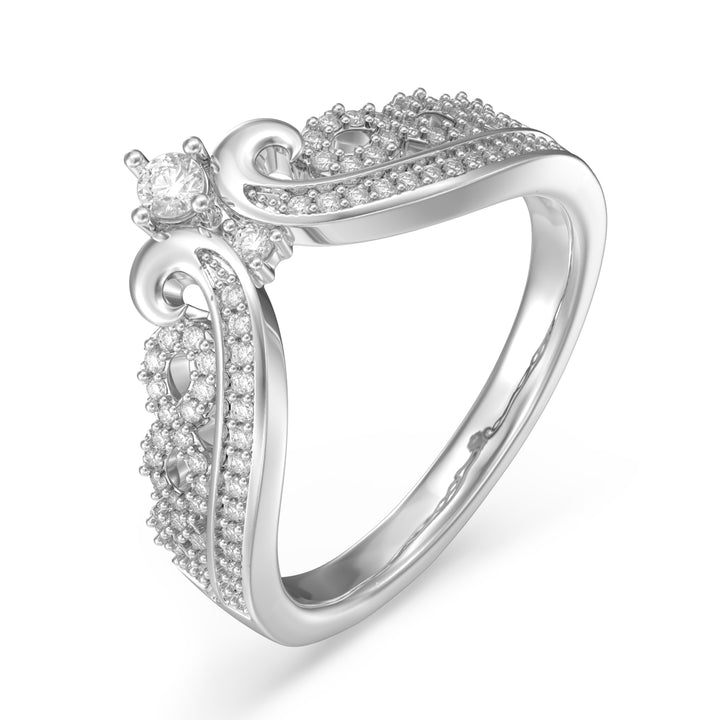 Custom 3D Moissanite Wedding Ring