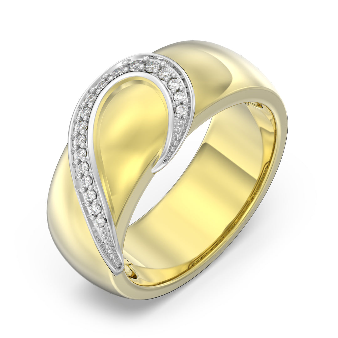 Custom 3D Jewelry Couple Ring