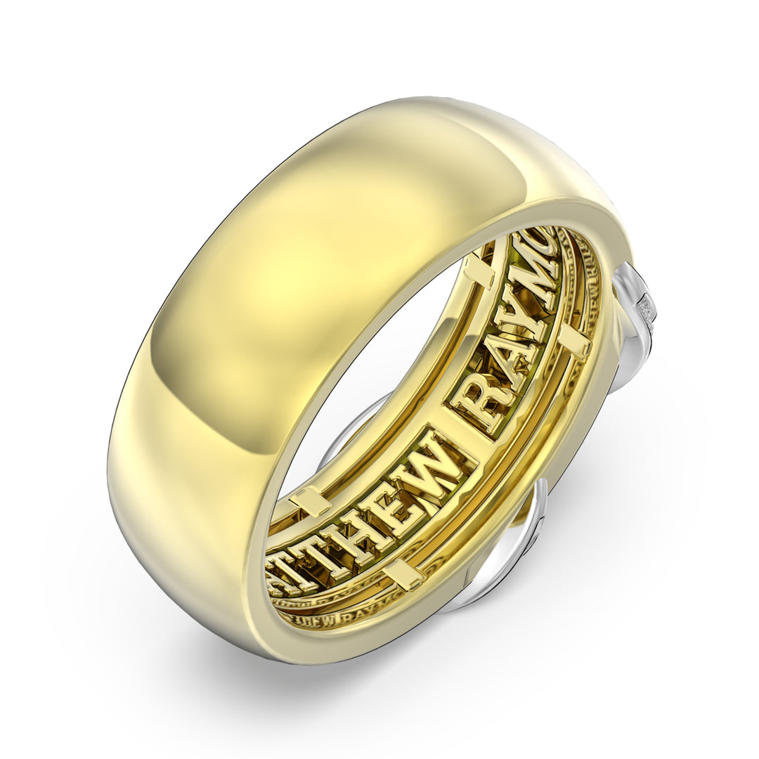Custom 3D Jewelry Couple Ring