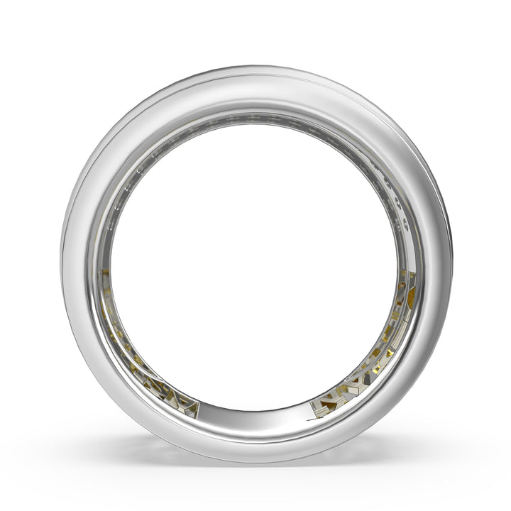 Custom 3D Silver Couple Ring
