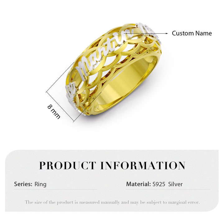 Personalized 3D Jewelry Ring