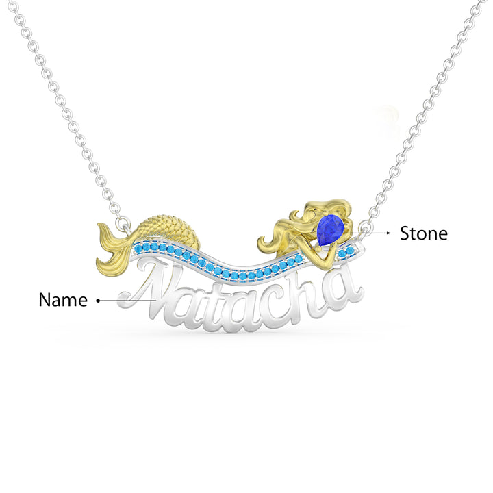 Custom Jewelry Mermaid Necklace