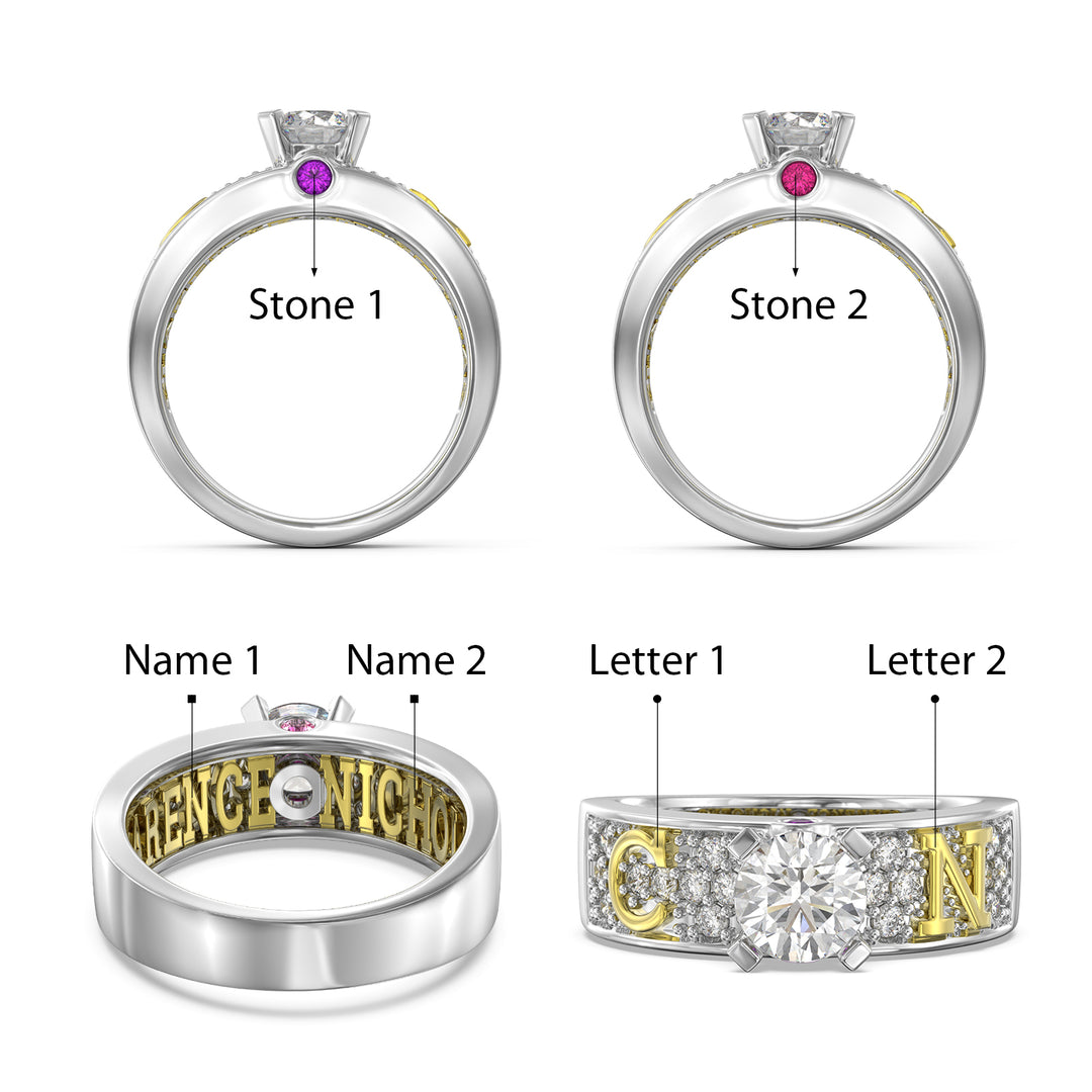 Custom 3D Jewelry Wedding Ring