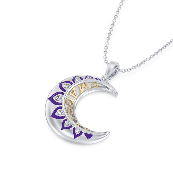 Custom 3D Jewelry Moon Necklace