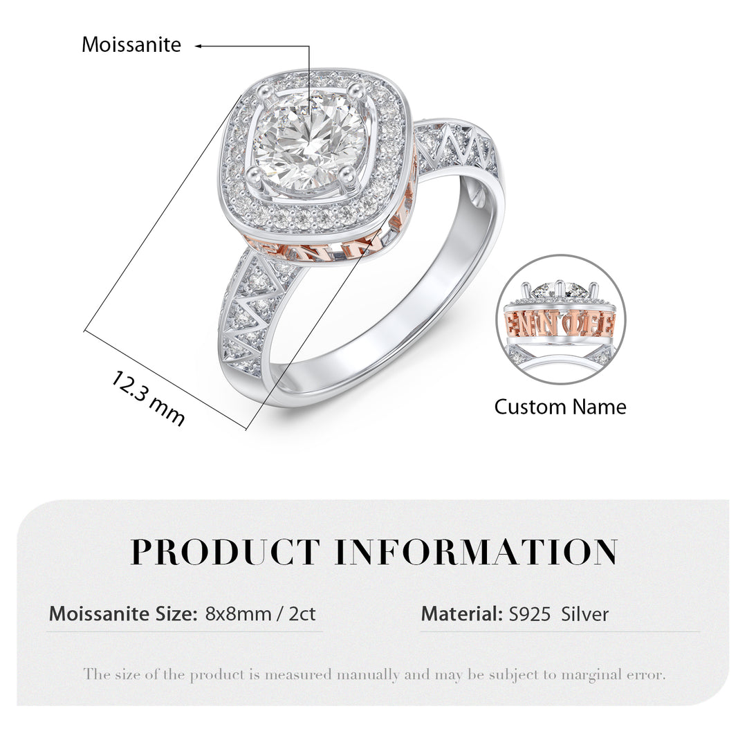 Custom 3D Jewelry Wedding Ring