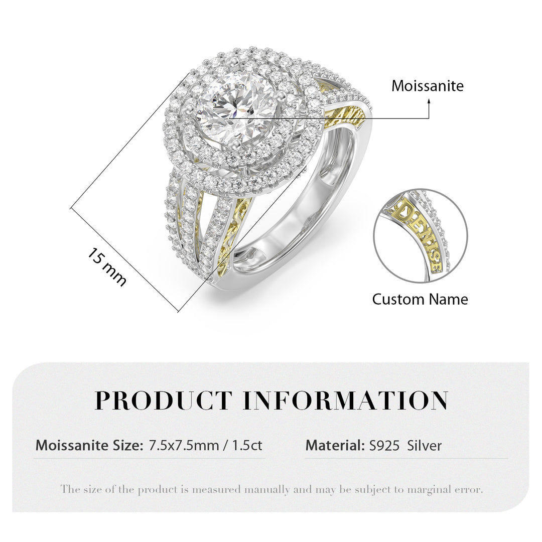 Custom 3D Jewelry Wedding Ring