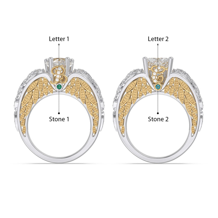 3D Jewlery Moissante Wedding Ring