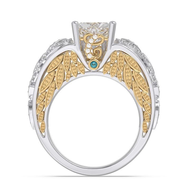 3D Jewlery Moissante Wedding Ring