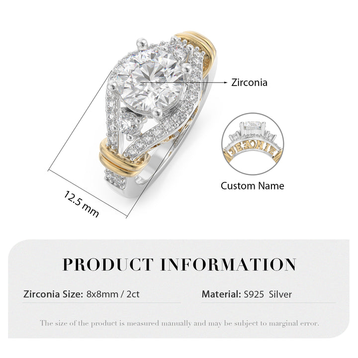 Custom 3D Jewelry Wedding Ring