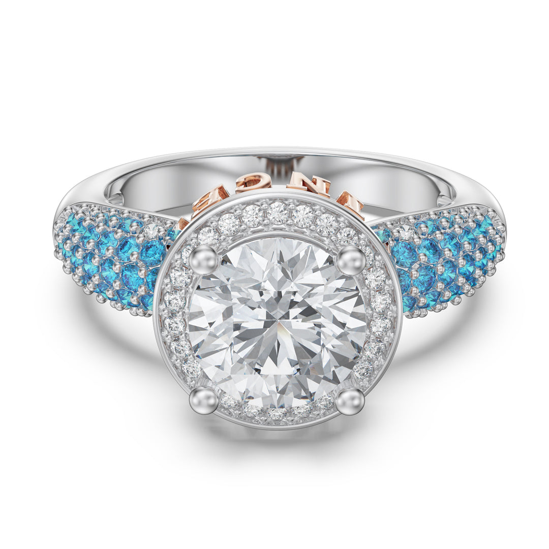 Custom Jewlery Moissante Wedding Ring
