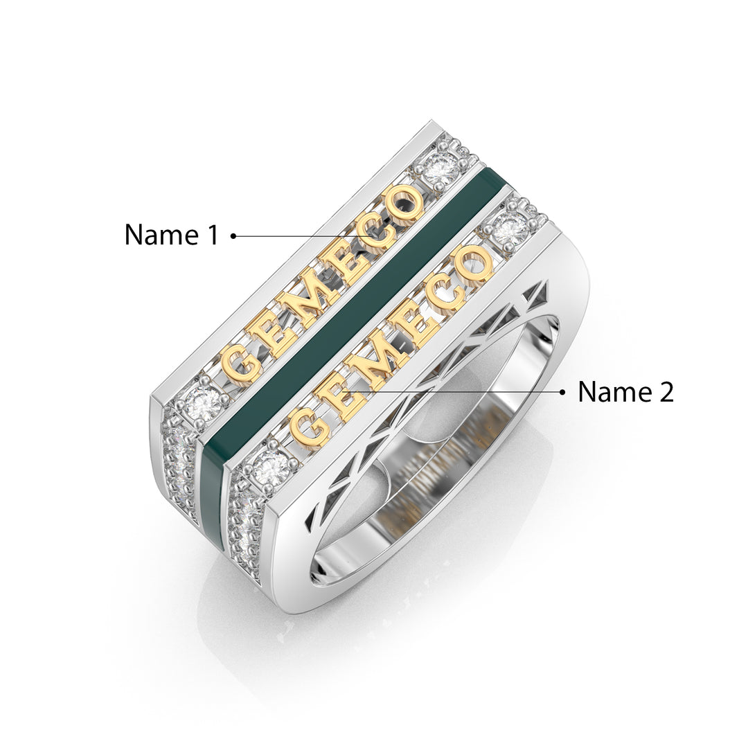 Custom 3D Jewelry Men Ring
