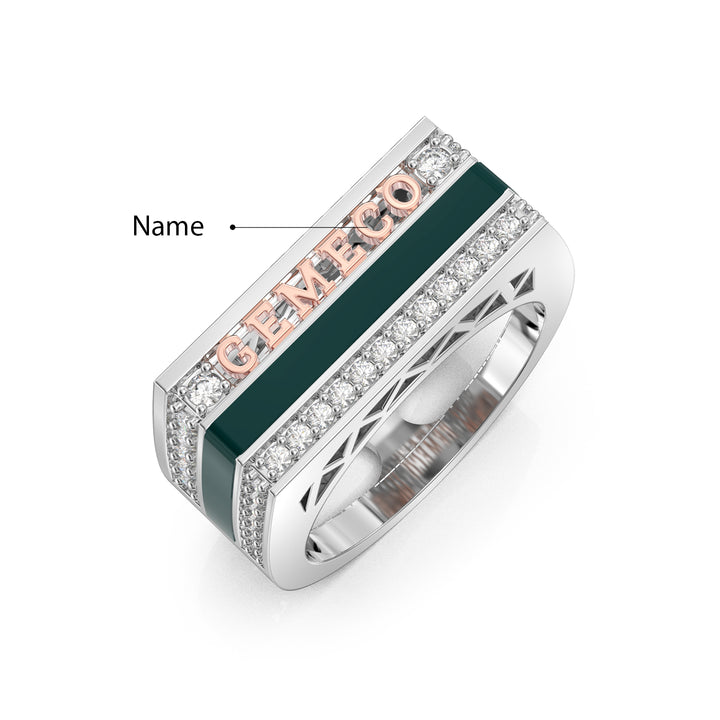 Custom 3D Jewelry Men Ring