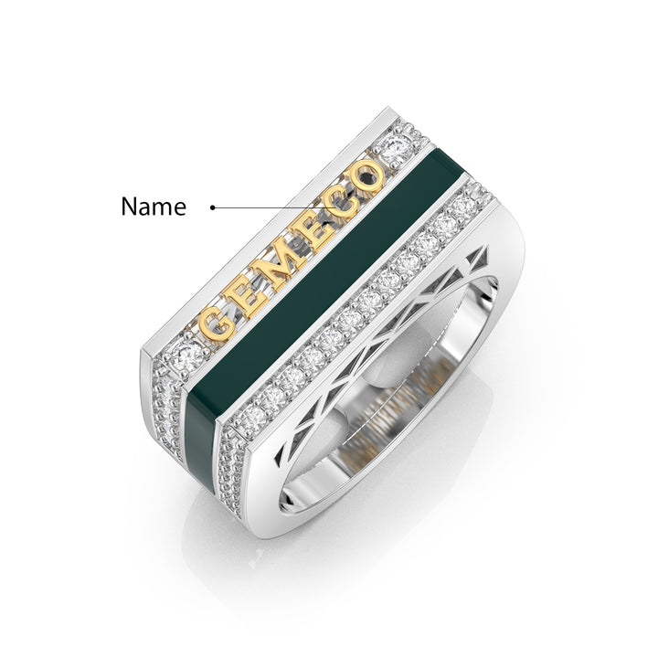 Custom 3D Jewelry Men Ring