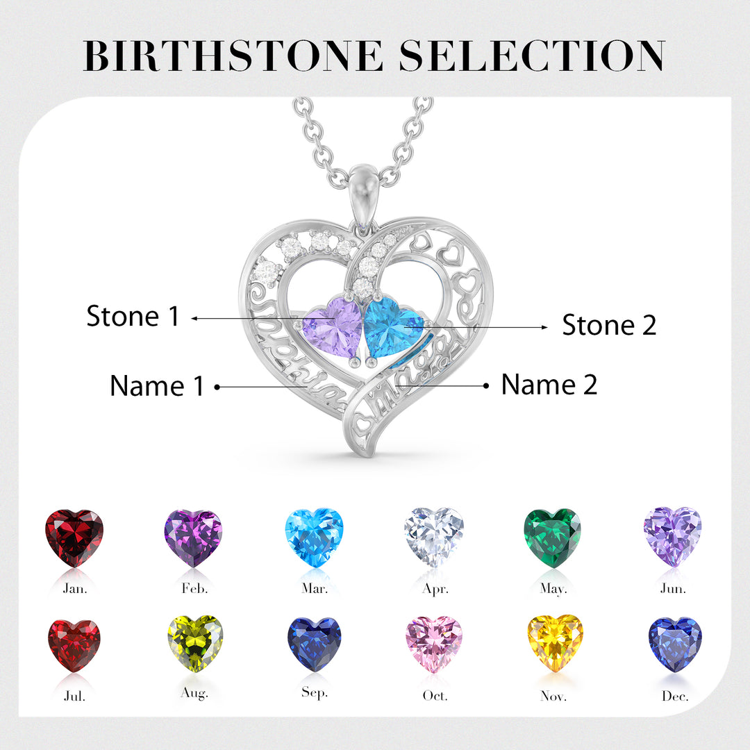 Custom 3D Jewelry Heart Necklace