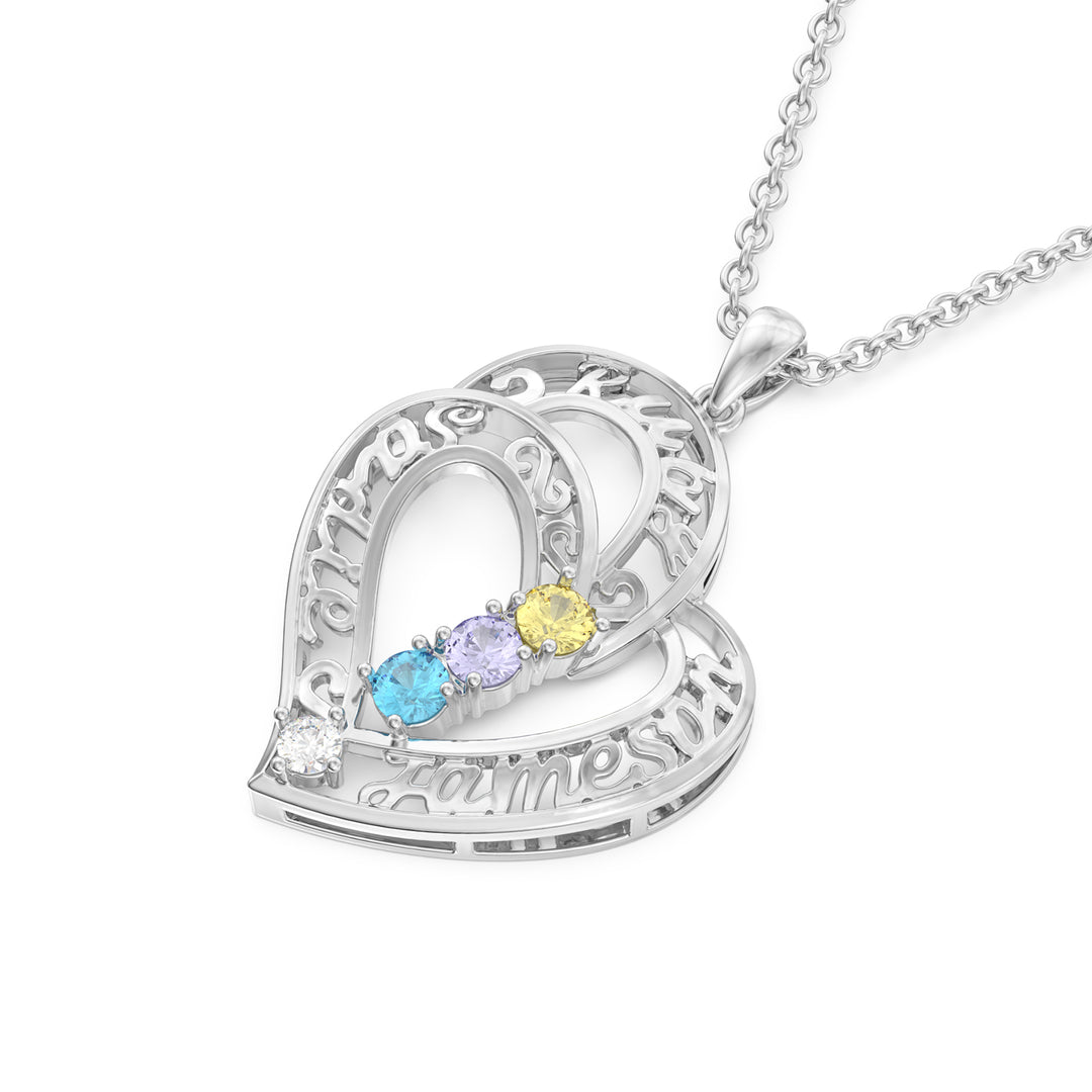 Custom 3D Jewelry Heart Necklace