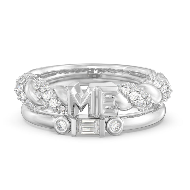Custom 3D Jewelry Couple Ring