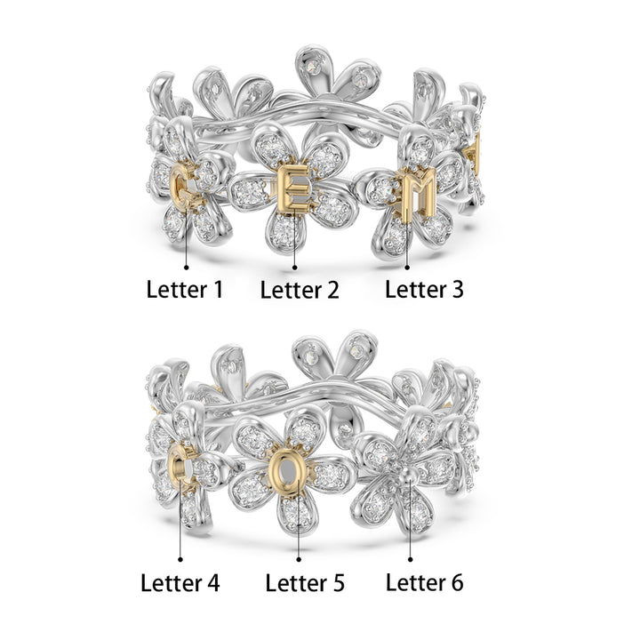 Custom 3D Jewelry Flower Ring