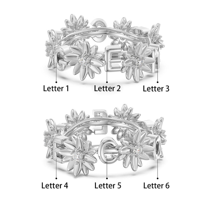 Custom 3D Jewelry Flower Ring