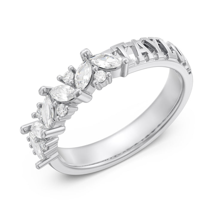 Custom 3D Jewelry Moissanite Ring