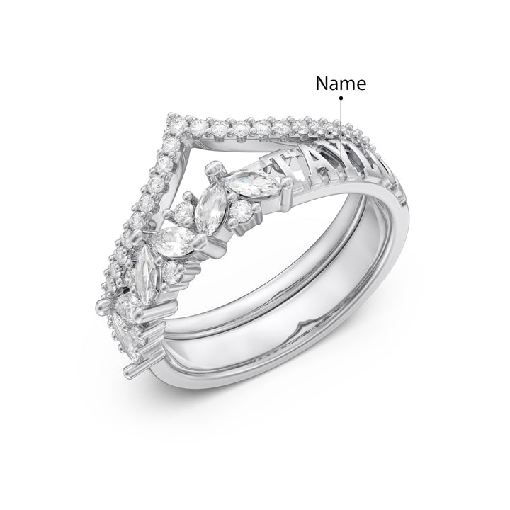 Custom 3D Jewelry Moissanite Ring