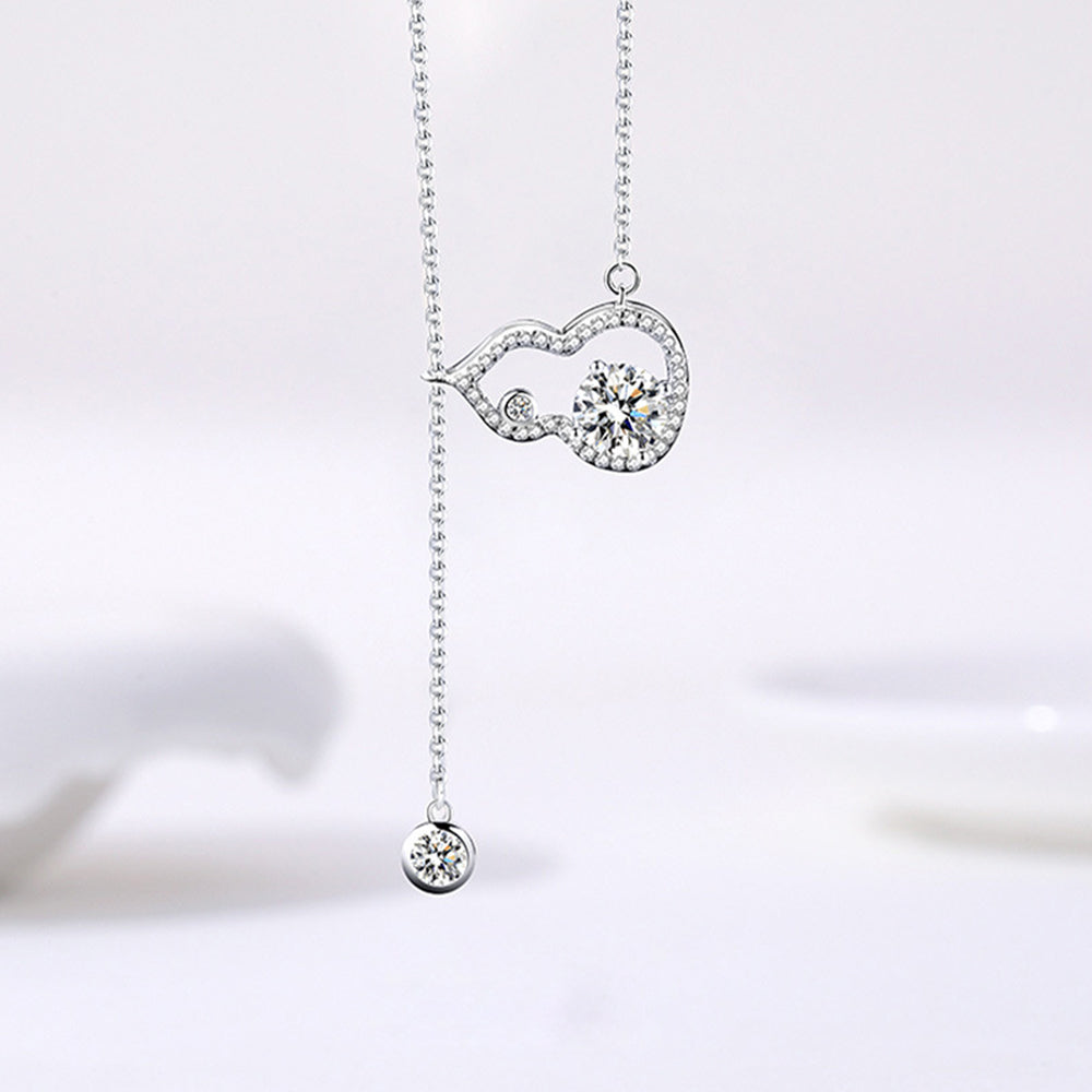 Sterling Silver Gourd Necklace