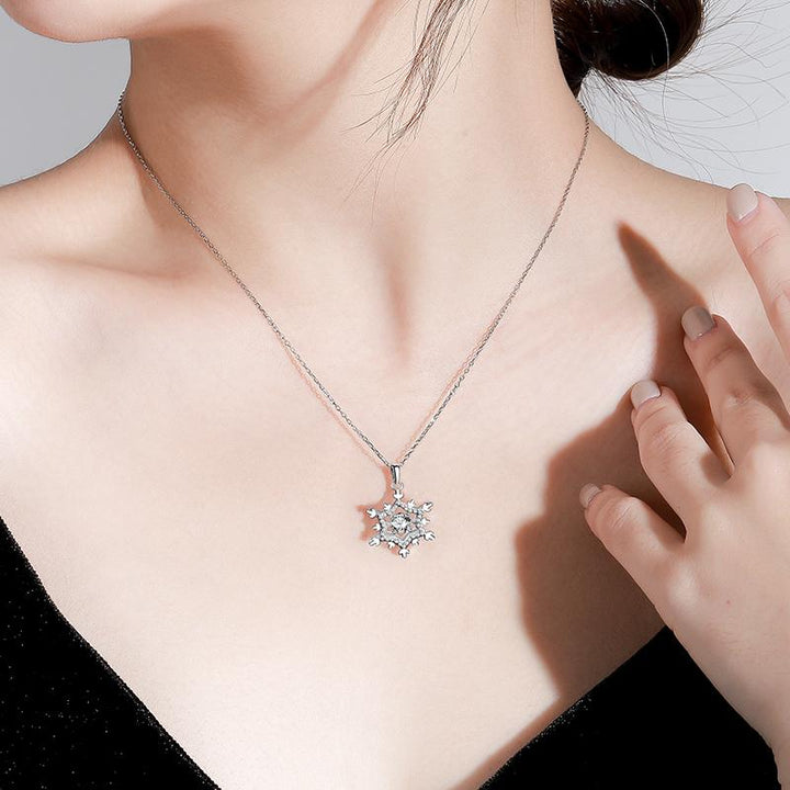 Sterling Silver Moissanite Necklace