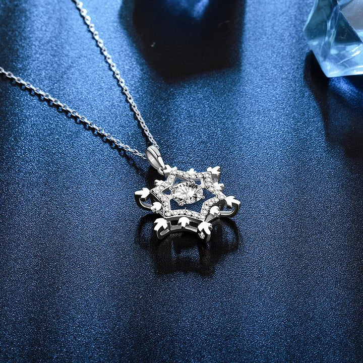 Sterling Silver Moissanite Necklace
