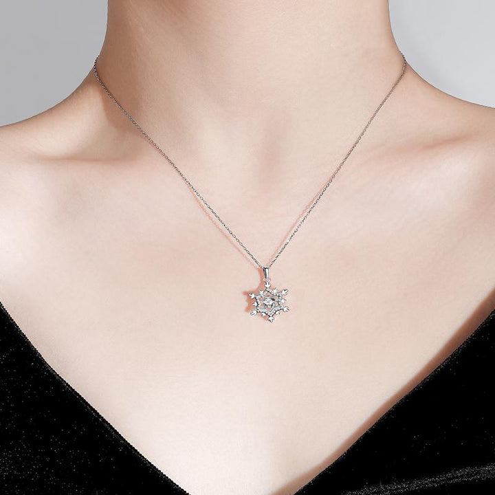 Sterling Silver Moissanite Necklace